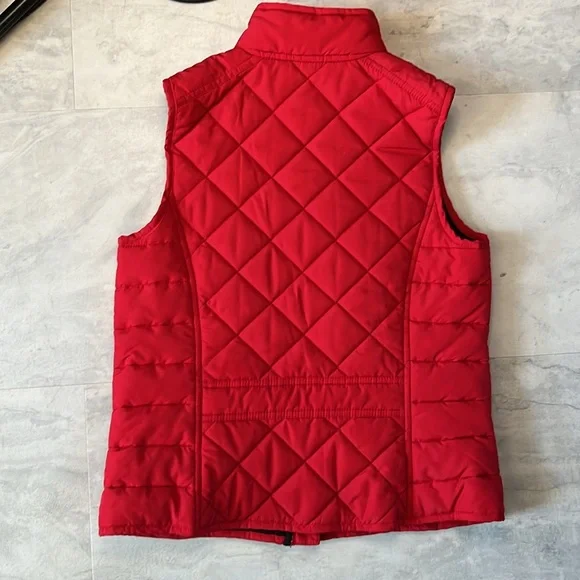 Ralph Lauren  NWT Vest   Quilted Red/ black lining                    Size SP - Picture 7 of 12